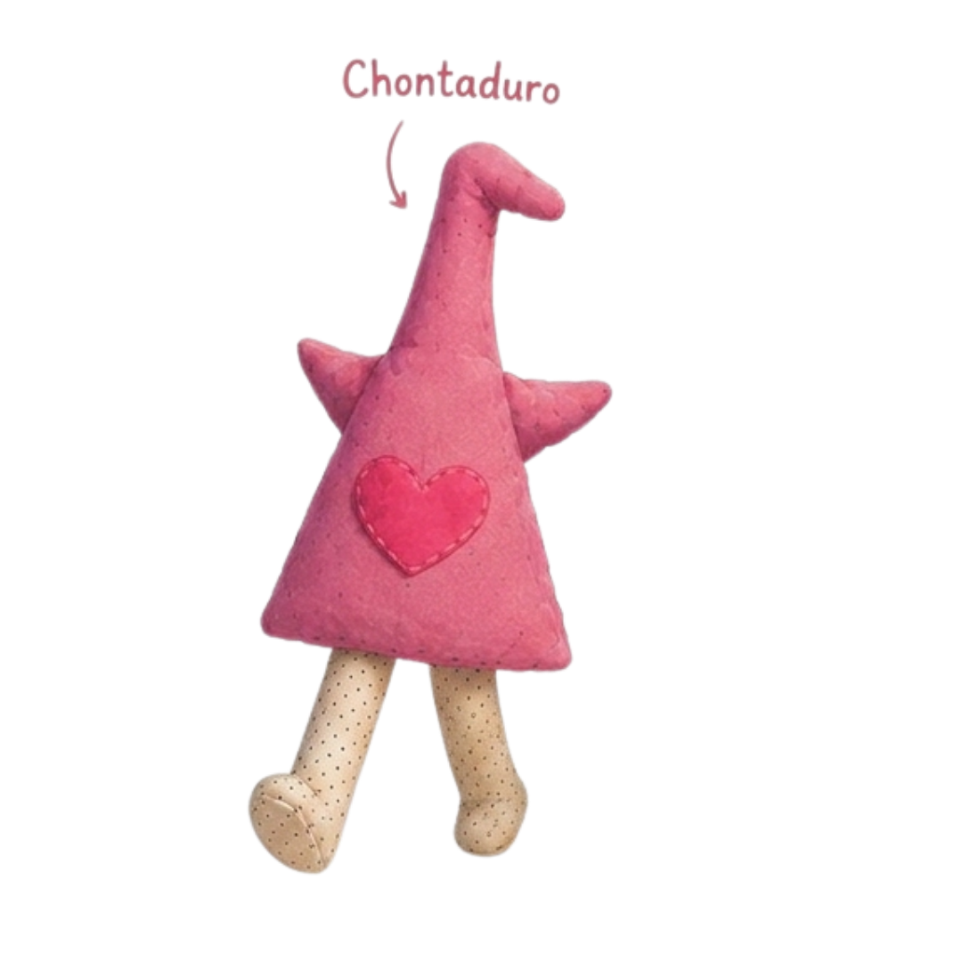 Chontaduro, uno de los personajes del kit